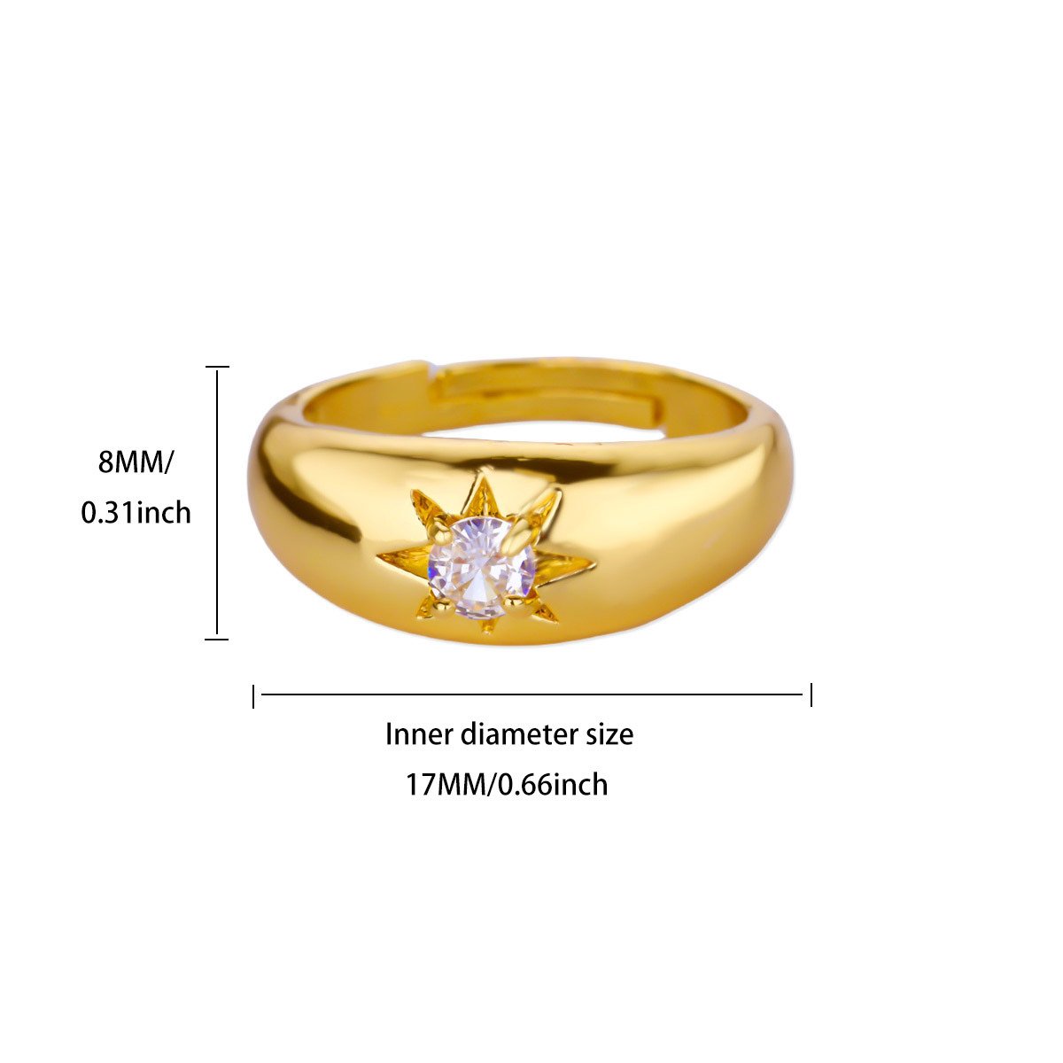 Geometric CZ Ring