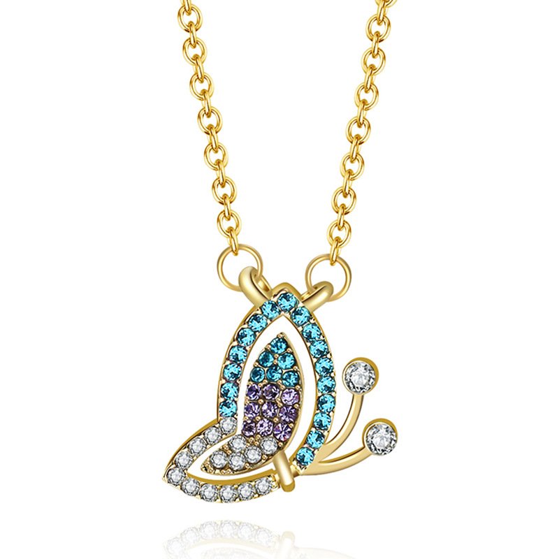 Gold Butterfly Necklace