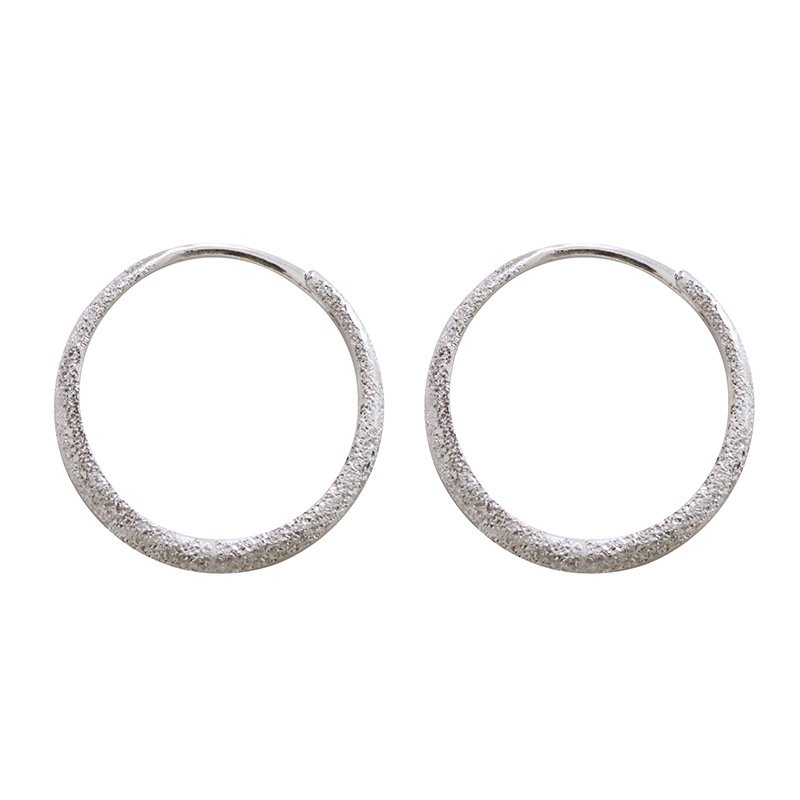 S925 Silver Hoop Earrings