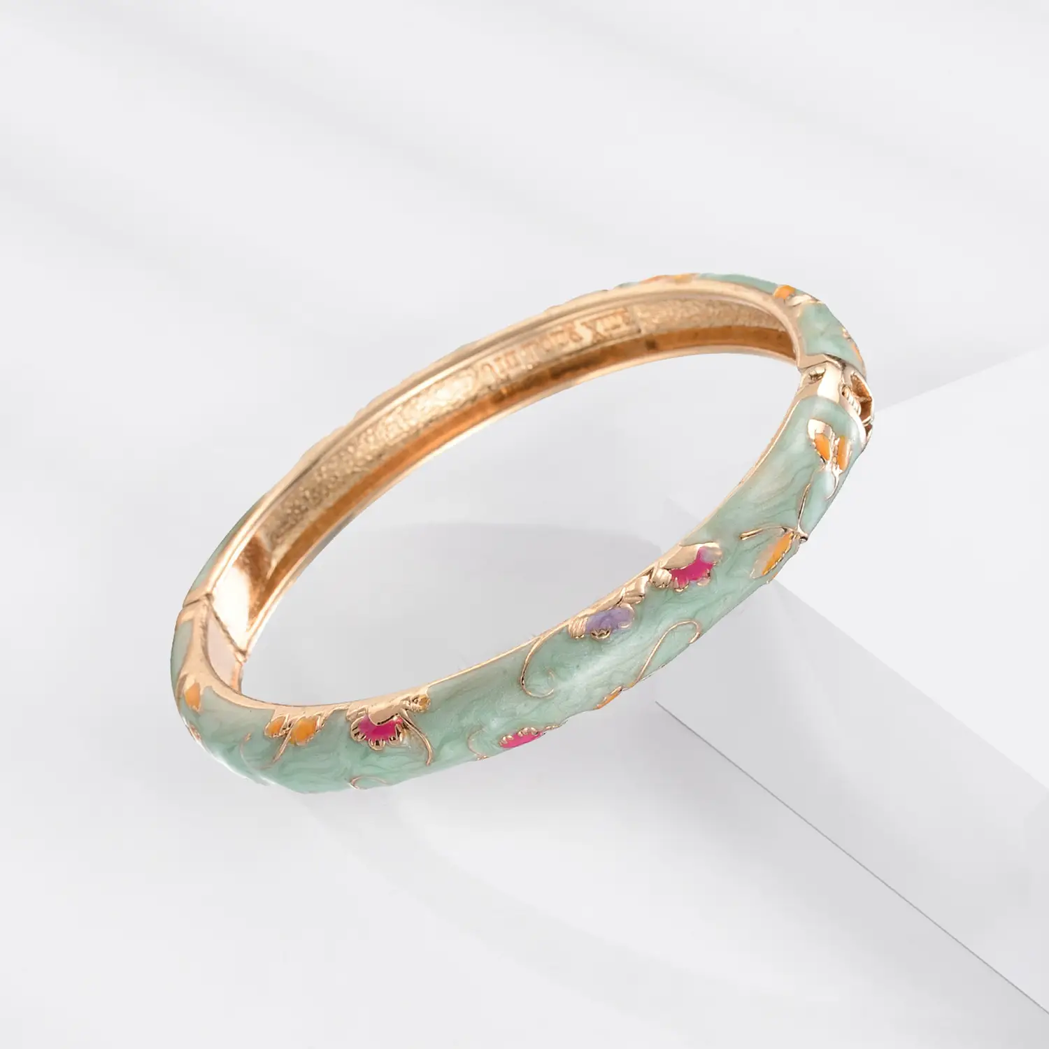 rose‑gold‑cloisonne‑peony‑enamel‑hinged‑bangle‑green‑jewelry.jpg